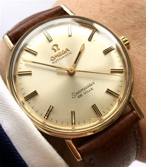 omega 1972 watch|vintage omega de ville watch.